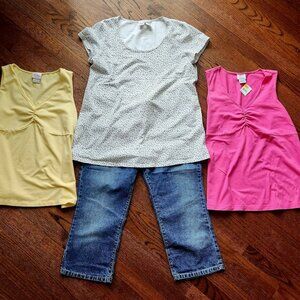 Maternity Bundle Size L – 4 Pc Oh Baby Motherhood + Duo Maternity – NWT and NWOT